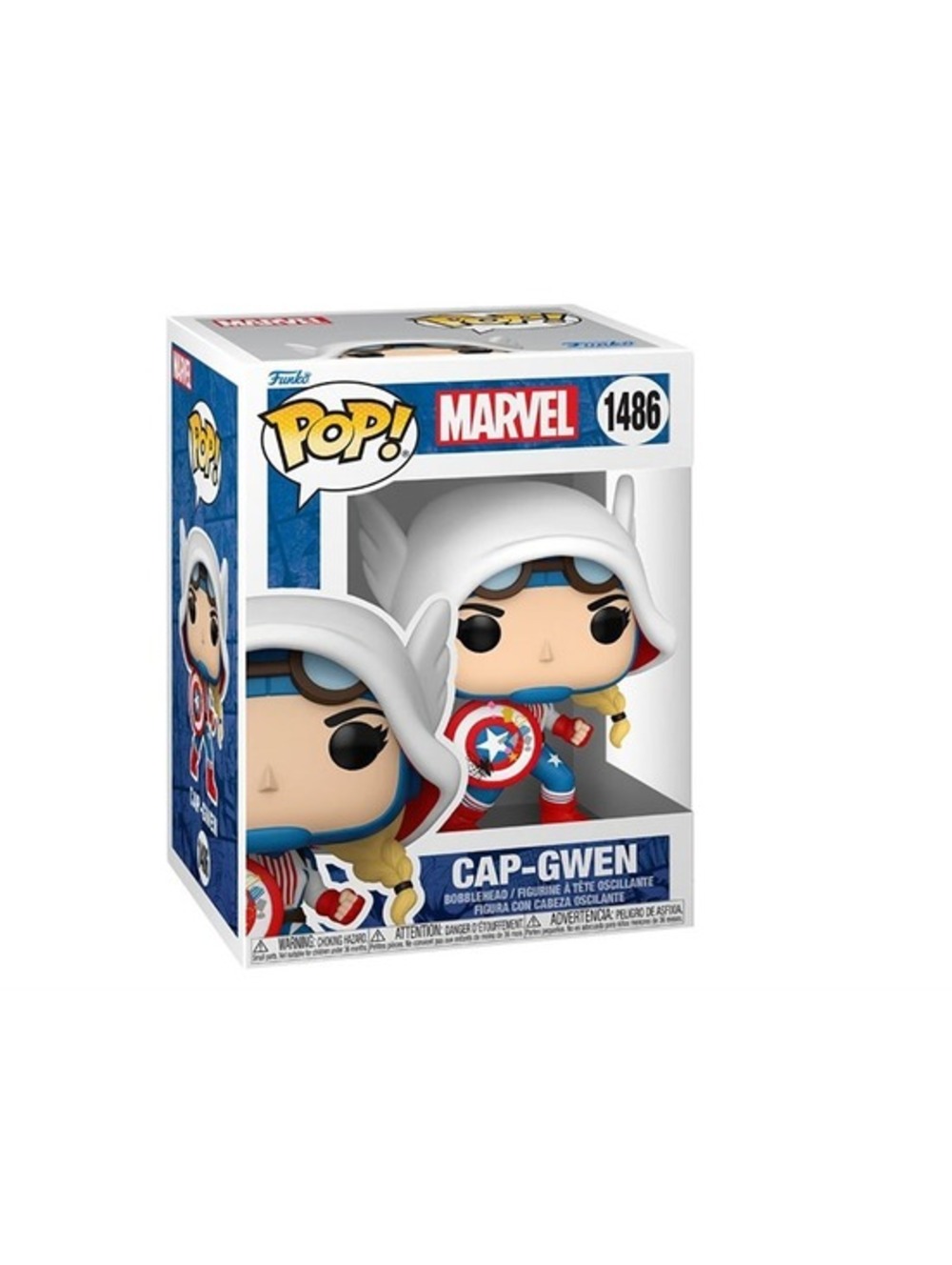 New - Funko Pop Marvel Cap-Gwen - 1486